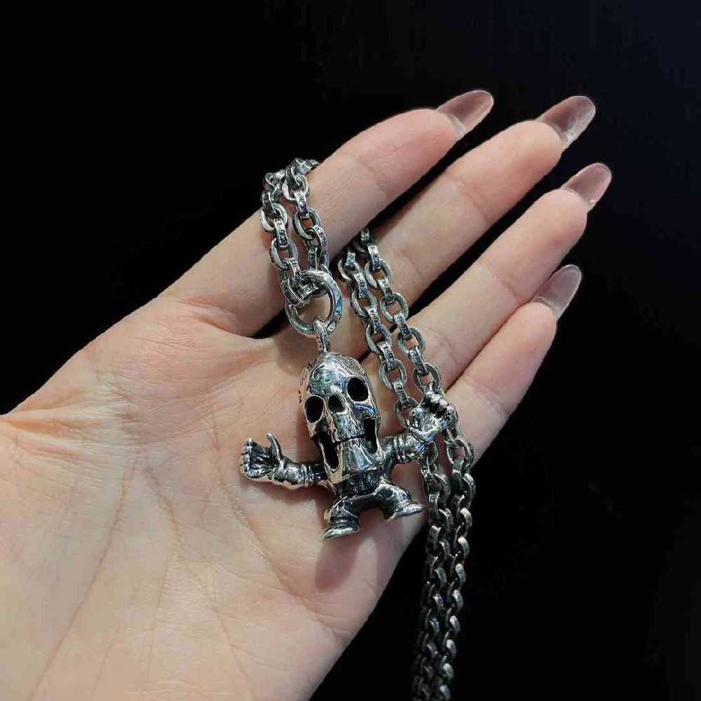 Ch*0me He**ts necklace (silver s925)